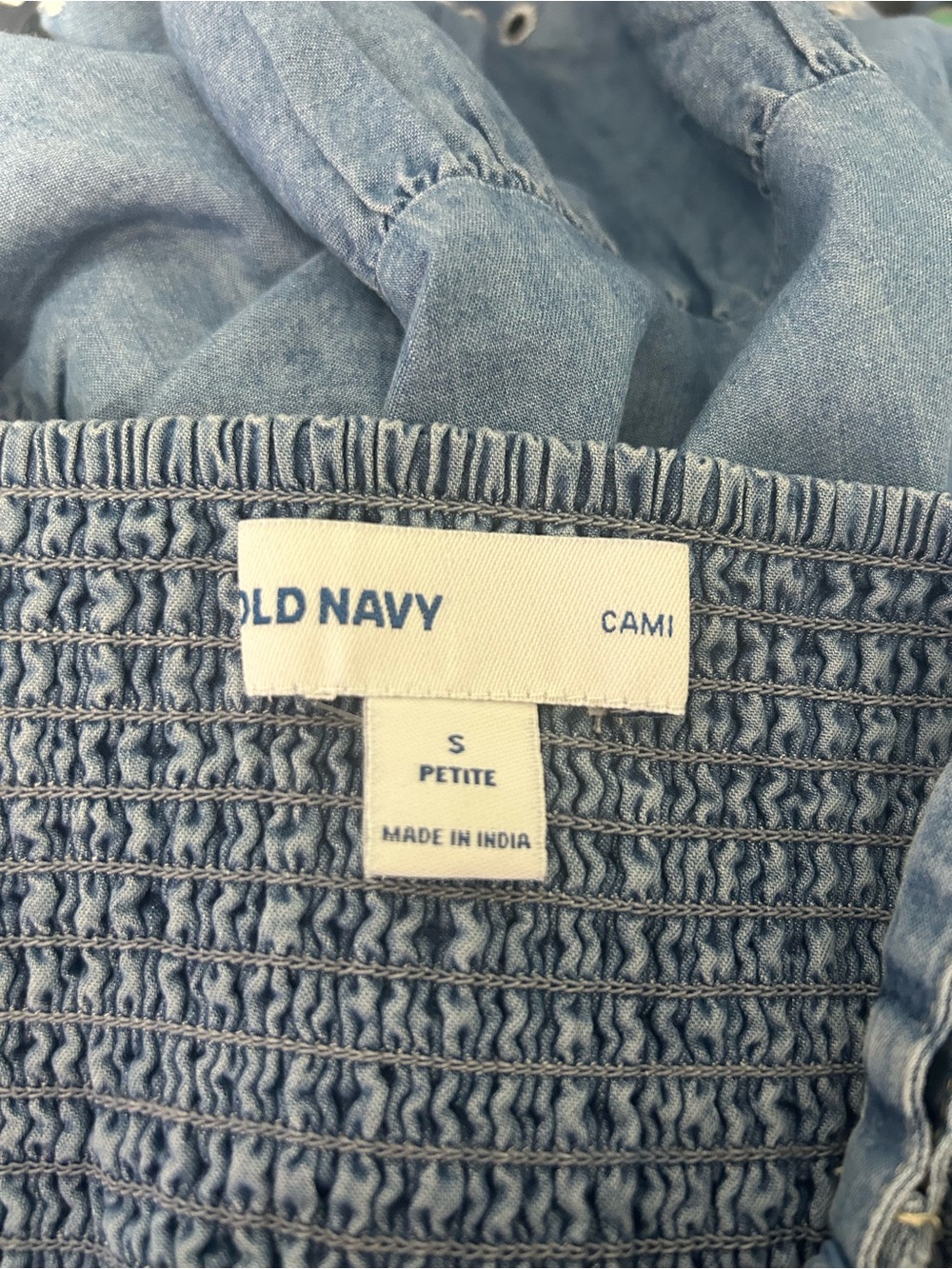 NWOT Old navy fit and flare cami dress size small petite - Picture 10 of 11